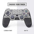 Disney The Nightmare Before Christmas Jack Skellington Face Expressions pattern PS4 Controller Skin
