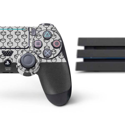 Disney The Nightmare Before Christmas Jack Skellington Face Expressions pattern PS4 Pro Bundle Skin