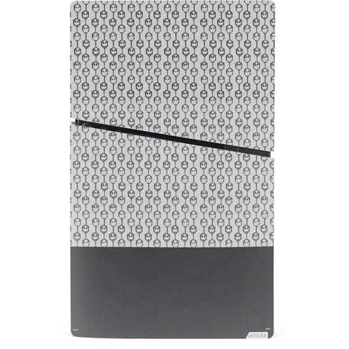 Disney The Nightmare Before Christmas Jack Skellington Face Expressions pattern PS5 Slim Digital Edition Console Skin