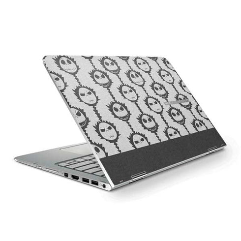 Disney The Nightmare Before Christmas Jack Skellington Face Expressions pattern HP Spectre Skin