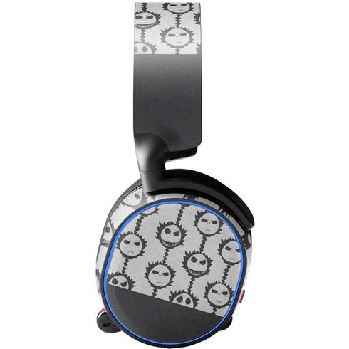 Disney The Nightmare Before Christmas Jack Skellington Face Expressions pattern SteelSeries Arctis 5 Skin