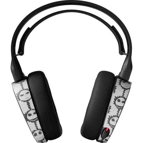 Disney The Nightmare Before Christmas Jack Skellington Face Expressions pattern SteelSeries Arctis 5 Skin
