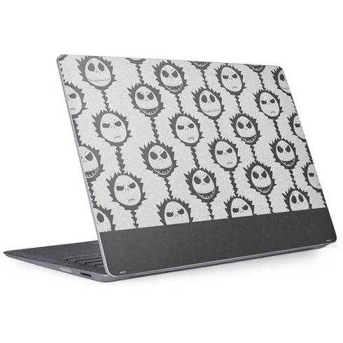 Disney The Nightmare Before Christmas Jack Skellington Face Expressions pattern Surface Laptop 2 Skin
