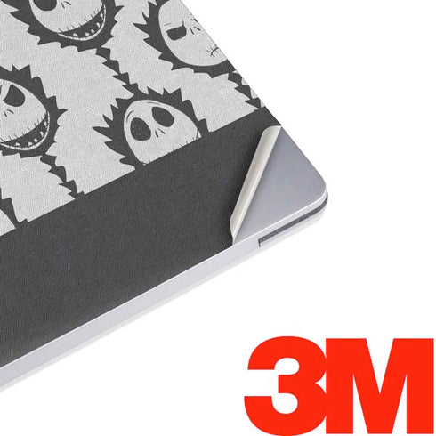 Disney The Nightmare Before Christmas Jack Skellington Face Expressions pattern Surface Laptop 2 Skin