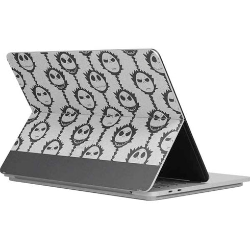Disney The Nightmare Before Christmas Jack Skellington Face Expressions pattern Surface Laptop Studio Skin