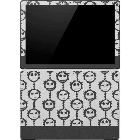 Disney The Nightmare Before Christmas Jack Skellington Face Expressions pattern Surface Pro 4 Skin