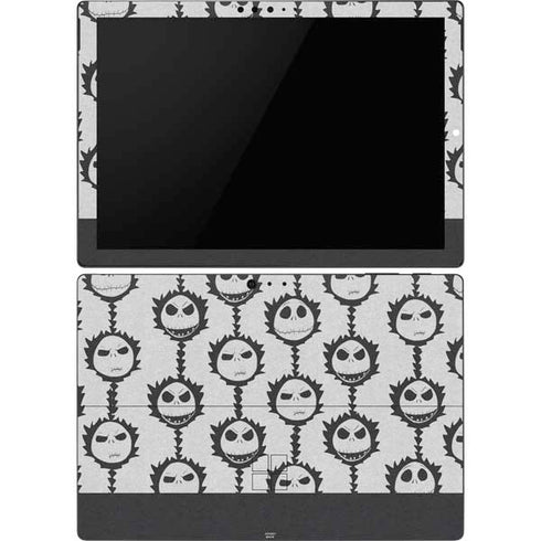 Disney The Nightmare Before Christmas Jack Skellington Face Expressions pattern Surface Pro 6 Skin