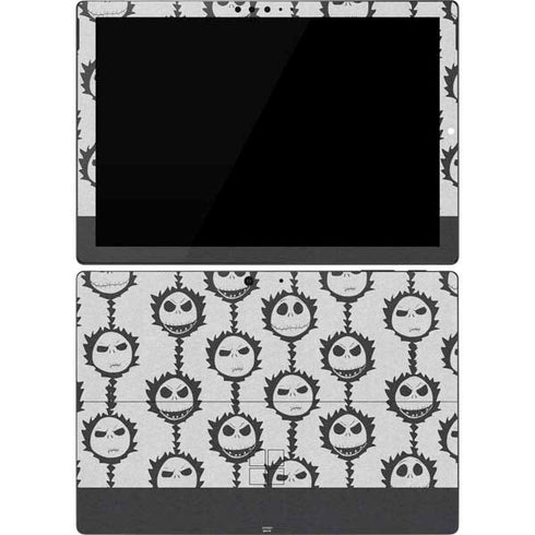 Disney The Nightmare Before Christmas Jack Skellington Face Expressions pattern Surface Pro 7 Skin