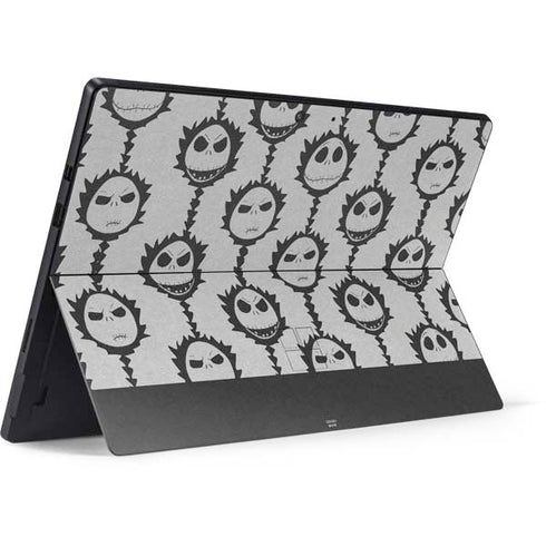 Disney The Nightmare Before Christmas Jack Skellington Face Expressions pattern Surface Pro 7 Skin