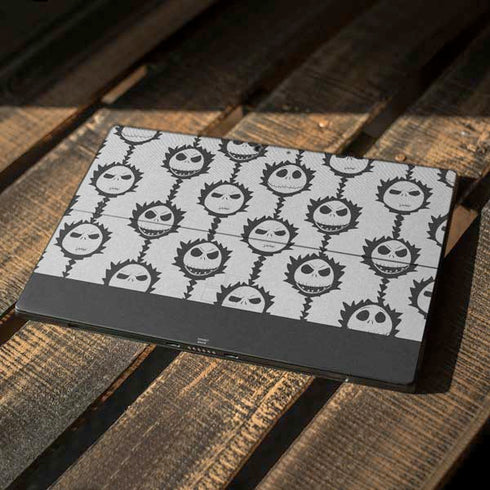 Disney The Nightmare Before Christmas Jack Skellington Face Expressions pattern Surface Pro 7 Skin