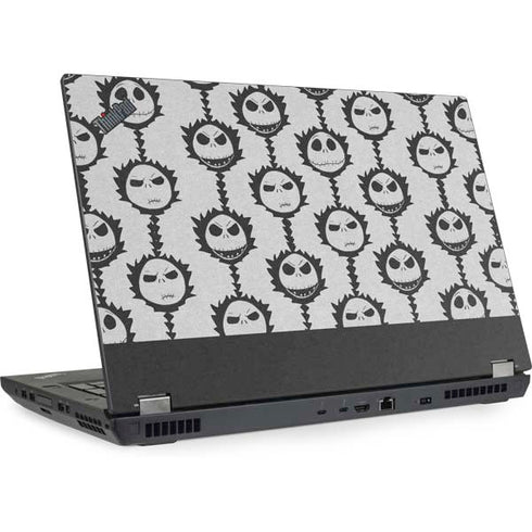 Disney The Nightmare Before Christmas Jack Skellington Face Expressions pattern Lenovo ThinkPad Skin