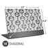 Disney The Nightmare Before Christmas Jack Skellington Face Expressions pattern Universal Laptop 16in (13 x 9.4in) Skin