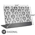 Disney The Nightmare Before Christmas Jack Skellington Face Expressions pattern Universal Laptop 18in (14.6 x 10.6in) Skin