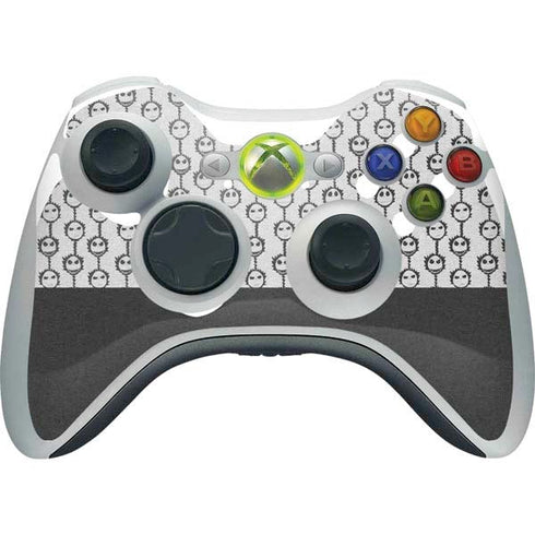 Disney The Nightmare Before Christmas Jack Skellington Face Expressions pattern Xbox 360 Wireless Controller Skin
