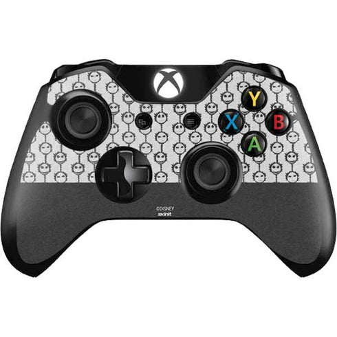 Disney The Nightmare Before Christmas Jack Skellington Face Expressions pattern Xbox One Controller Skin