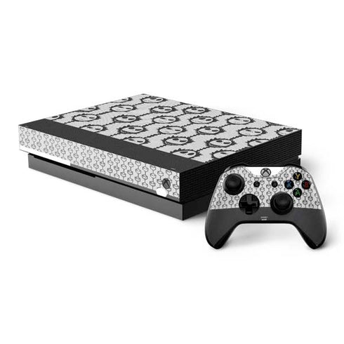 Disney The Nightmare Before Christmas Jack Skellington Face Expressions pattern Xbox One X Bundle Skin