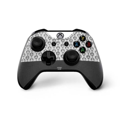Disney The Nightmare Before Christmas Jack Skellington Face Expressions pattern Xbox One X Controller Skin