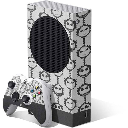 Disney The Nightmare Before Christmas Jack Skellington Face Expressions pattern Xbox Series S Skins