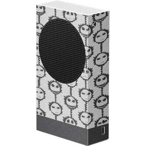 Disney The Nightmare Before Christmas Jack Skellington Face Expressions pattern Xbox Series S Console Skin