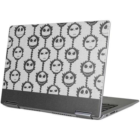 Disney The Nightmare Before Christmas Jack Skellington Face Expressions pattern Yoga 710 14in Skin