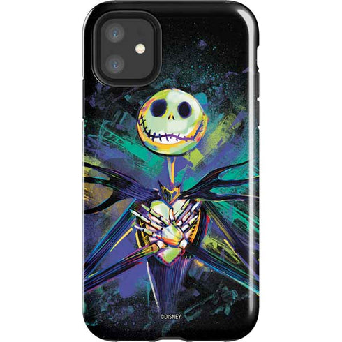 Disney The Nightmare Before Christmas Jack Skellington Art iPhone 11 Impact Case
