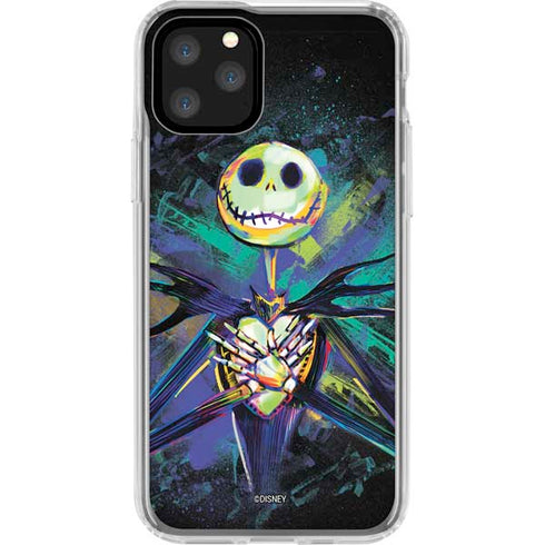 Disney The Nightmare Before Christmas Jack Skellington Art iPhone 11 Pro Clear Case