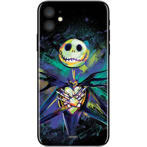 Disney The Nightmare Before Christmas Jack Skellington Art iPhone 11 Skin