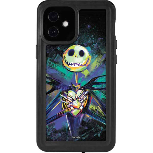 Disney The Nightmare Before Christmas Jack Skellington Art iPhone 12 Mini Waterproof Case