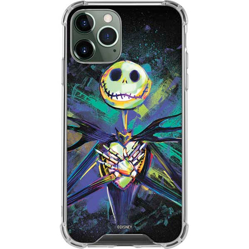 Disney The Nightmare Before Christmas Jack Skellington Art iPhone 12 Pro Max Clear Case