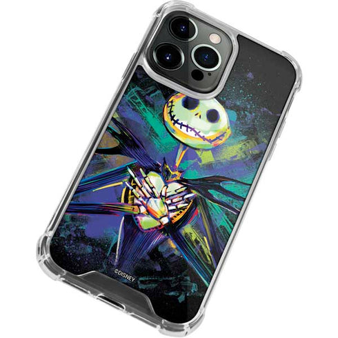 Disney The Nightmare Before Christmas Jack Skellington Art iPhone 13 Pro Clear Case
