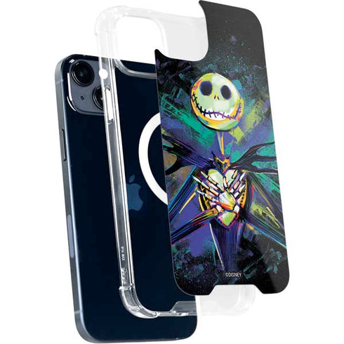 Disney The Nightmare Before Christmas Jack Skellington Art iPhone 15 Plus MagSafe Case