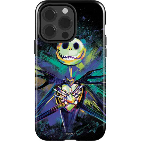 Disney The Nightmare Before Christmas Jack Skellington Art iPhone 14 Pro Impact Case