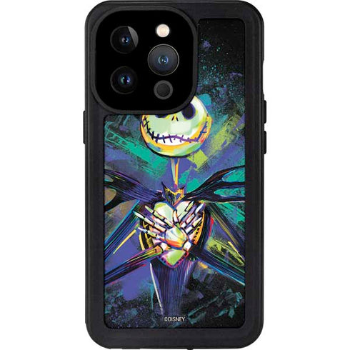 Disney The Nightmare Before Christmas Jack Skellington Art iPhone 14 Pro Waterproof Case
