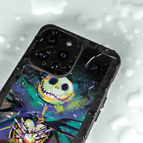 Disney The Nightmare Before Christmas Jack Skellington Art iPhone 14 Pro Waterproof Case