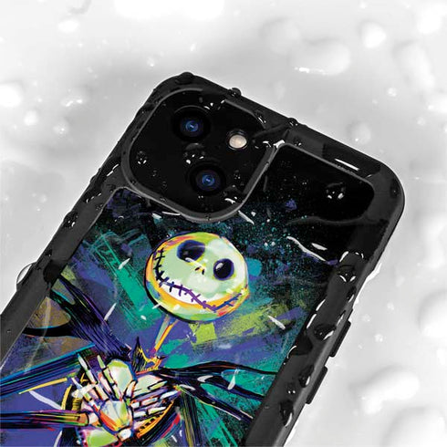 Disney The Nightmare Before Christmas Jack Skellington Art iPhone 15 Plus Waterproof Case