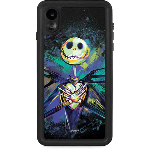 Disney The Nightmare Before Christmas Jack Skellington Art iPhone XR Waterproof Case
