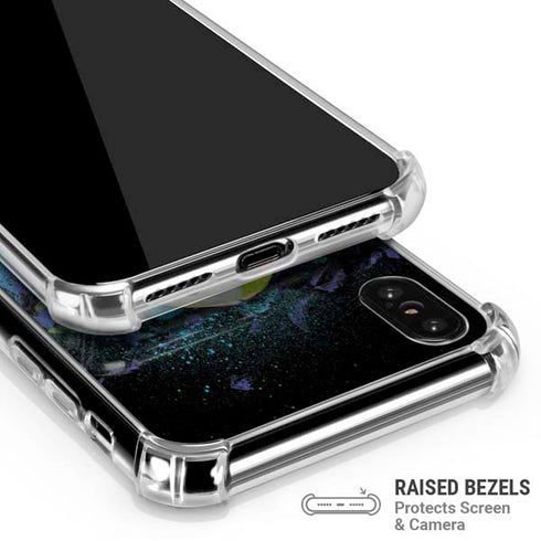 Disney The Nightmare Before Christmas Jack Skellington Art iPhone XS Max Clear Case