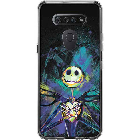 Disney The Nightmare Before Christmas Jack Skellington Art LG K51/Q51 Clear Case