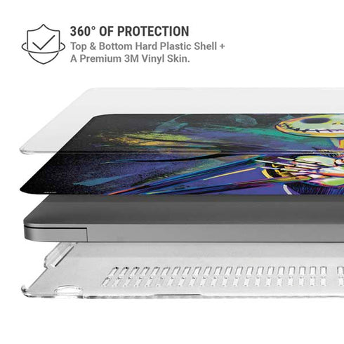 Disney The Nightmare Before Christmas Jack Skellington Art MacBook Pro 16in (2021-25) Case plus Skin