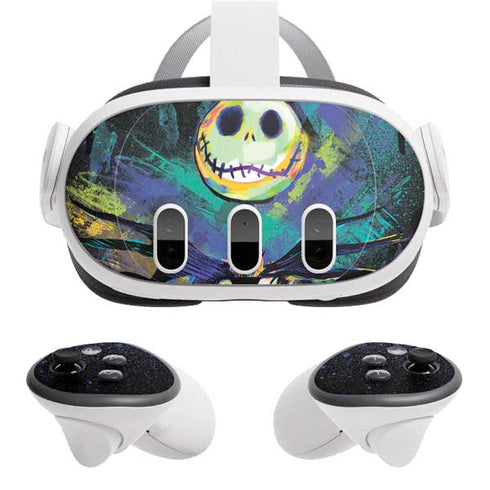 Disney The Nightmare Before Christmas Jack Skellington Art Meta Quest 3 Skin
