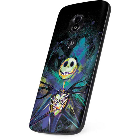 Disney The Nightmare Before Christmas Jack Skellington Art Moto E5 Play Skin