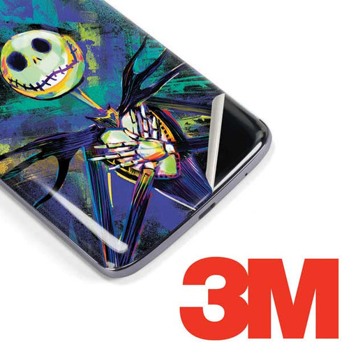 Disney The Nightmare Before Christmas Jack Skellington Art Moto E5 Plus Skin