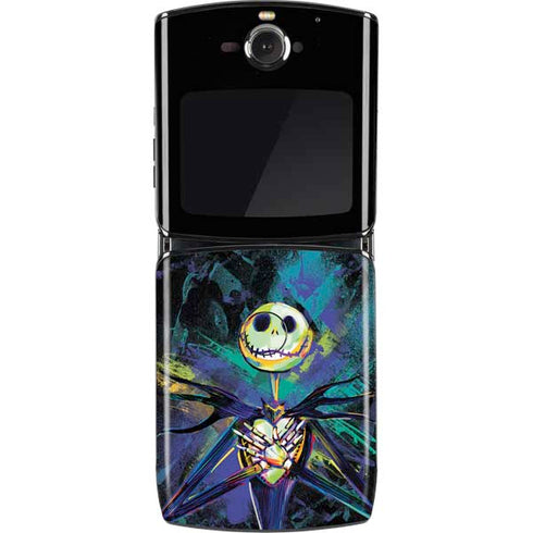 Disney The Nightmare Before Christmas Jack Skellington Art Motorola RAZR Skin