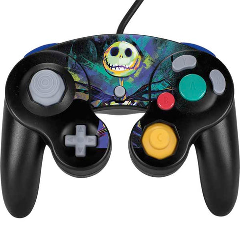 Disney The Nightmare Before Christmas Jack Skellington Art Nintendo GameCube Controller Skin