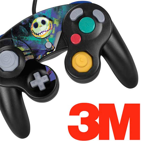 Disney The Nightmare Before Christmas Jack Skellington Art Nintendo GameCube Controller Skin