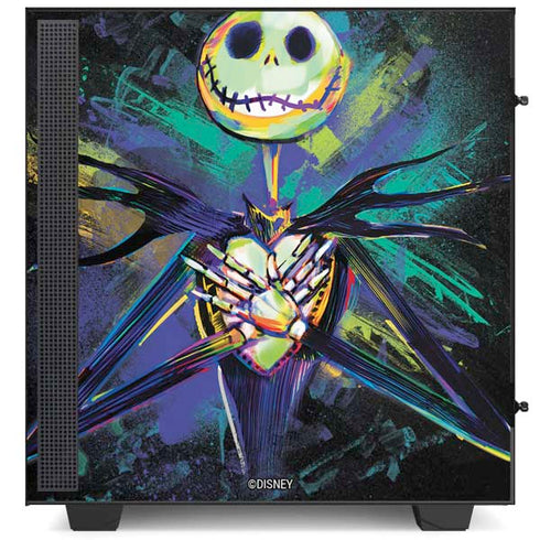Disney The Nightmare Before Christmas Jack Skellington Art NZXT H510 Compact ATX Mid-Tower Case Skin