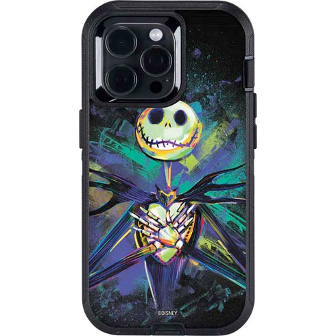 Disney The Nightmare Before Christmas Jack Skellington Art Otterbox Defender iPhone Skin