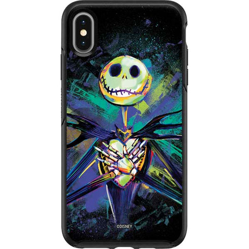 Disney The Nightmare Before Christmas Jack Skellington Art Otterbox Symmetry iPhone Skin