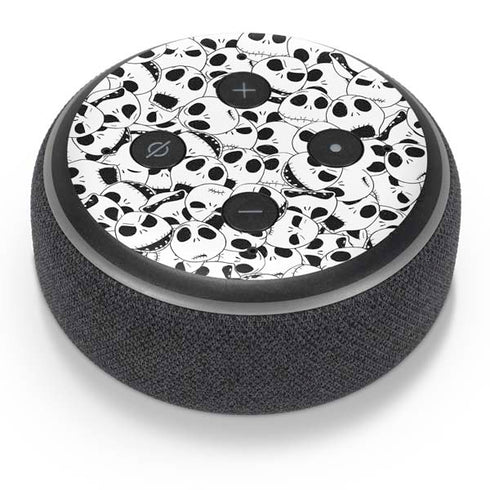 Disney The Nightmare Before Christmas Jack Skellington Pattern Amazon Echo Dot Skin