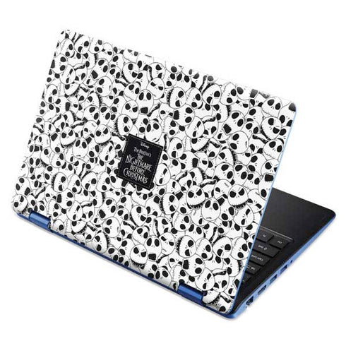 Disney The Nightmare Before Christmas Jack Skellington Pattern Aspire R11 11.6in Skin